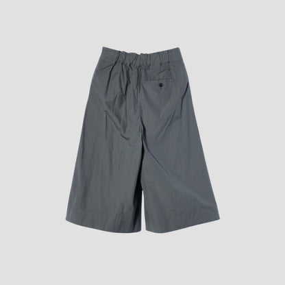 WASHED COTTON POPLIN TROUSERS