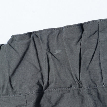 WASHED COTTON POPLIN TROUSERS