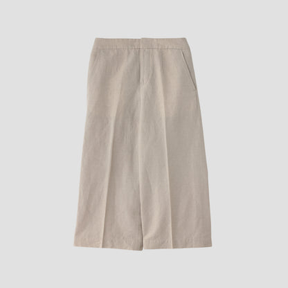 COTTON LINEN TROUSERS