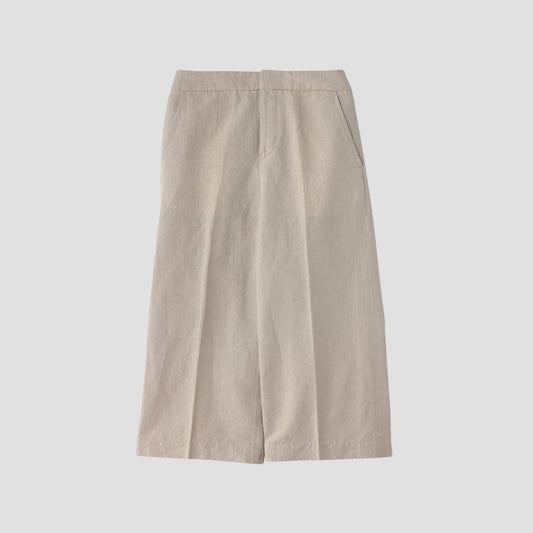 COTTON LINEN TROUSERS