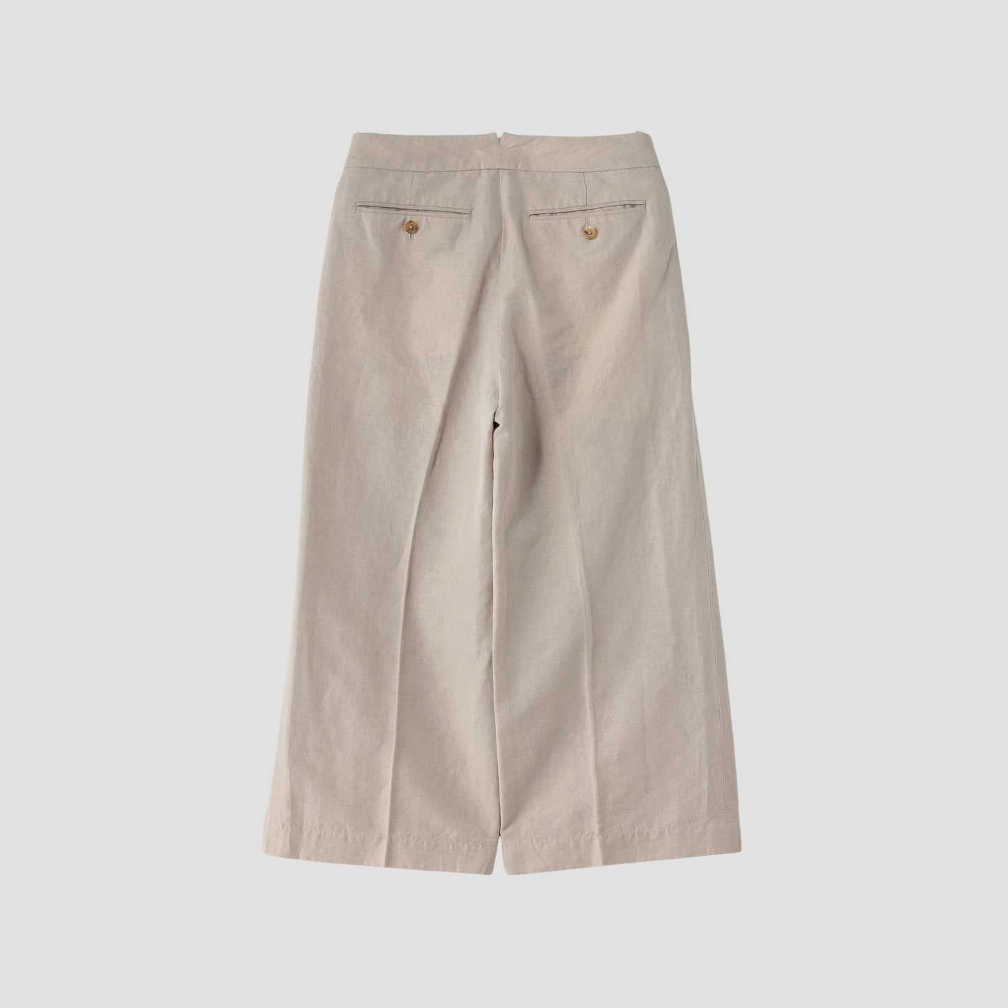 COTTON LINEN TROUSERS