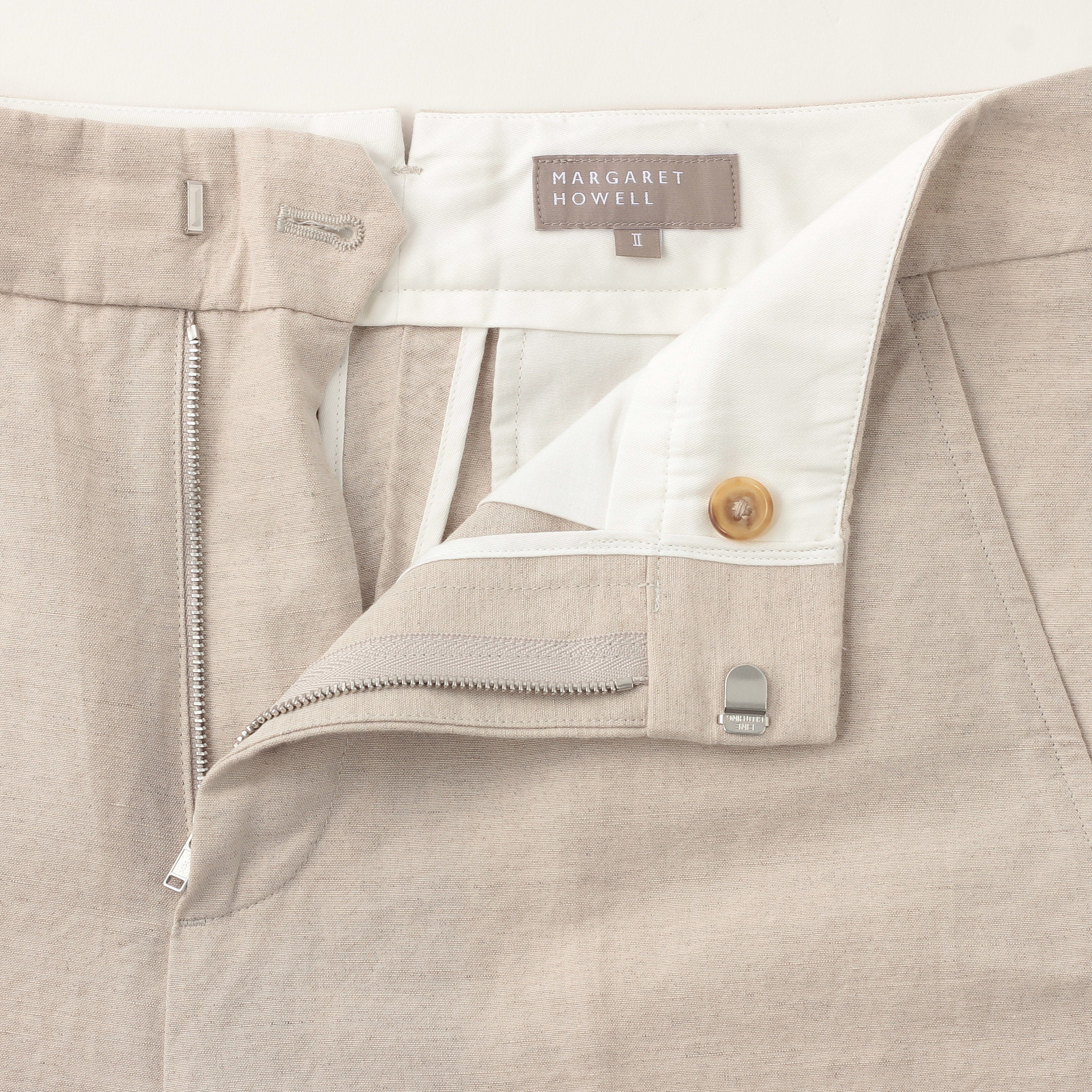 MARGARET HOWELL （マーガレットハウエル） | COTTON LINEN TROUSERS