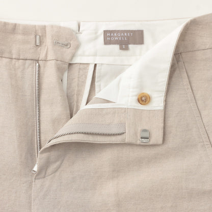 COTTON LINEN TROUSERS