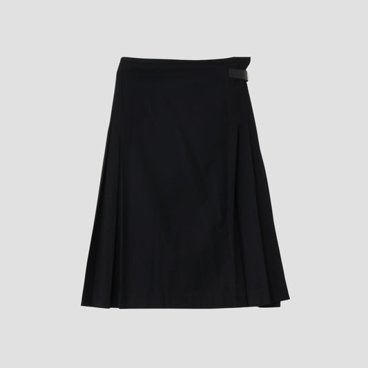 FINE WOOL FLANNEL SKIRT