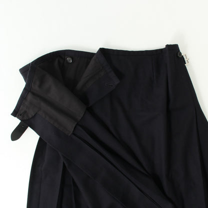 FINE WOOL FLANNEL SKIRT