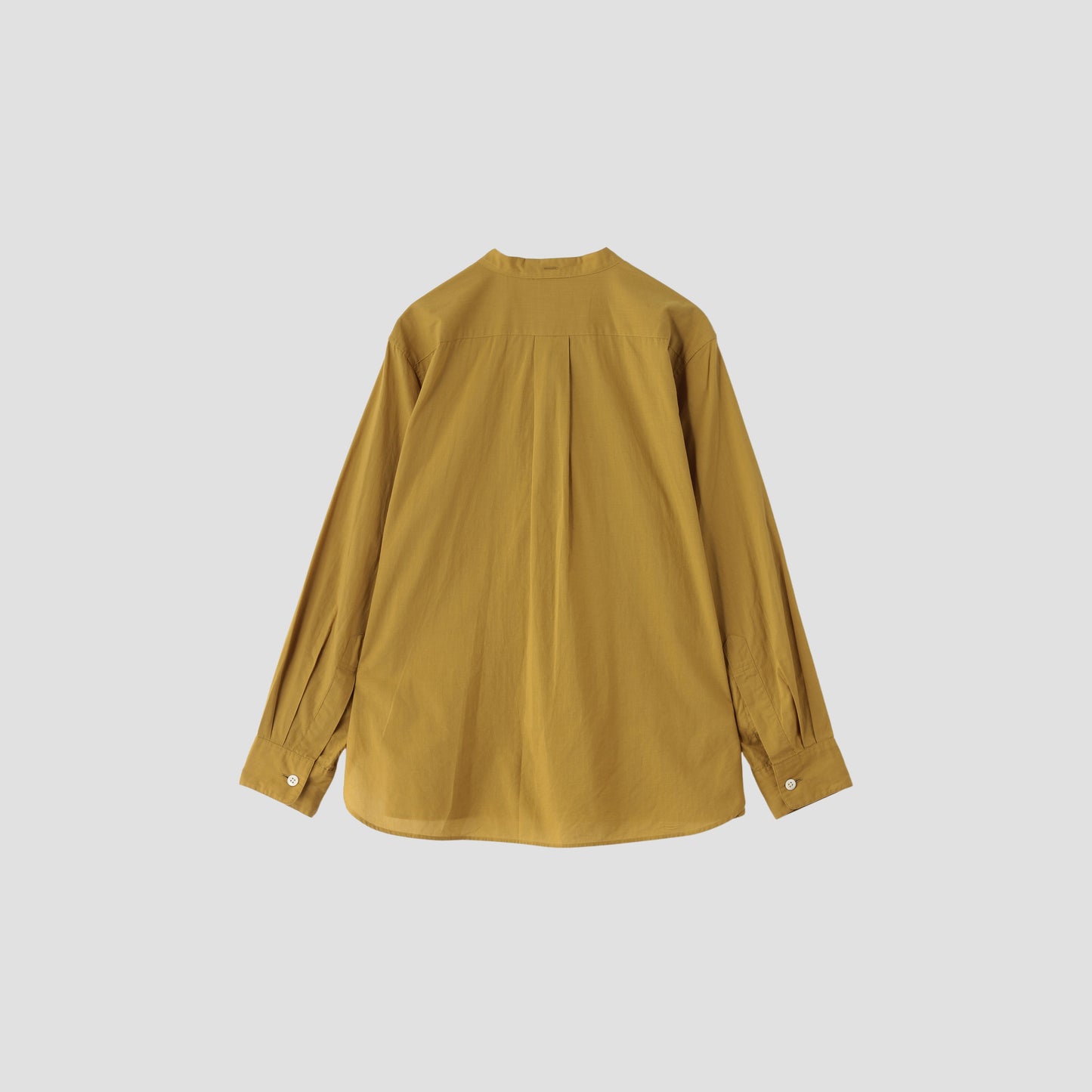 PIECE DYED WASHED COTTON SHIRT