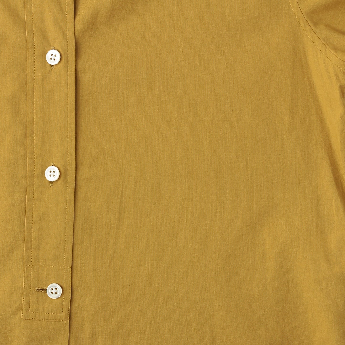 PIECE DYED WASHED COTTON SHIRT