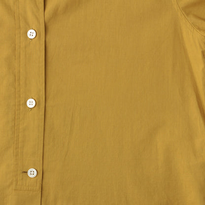 PIECE DYED WASHED COTTON SHIRT
