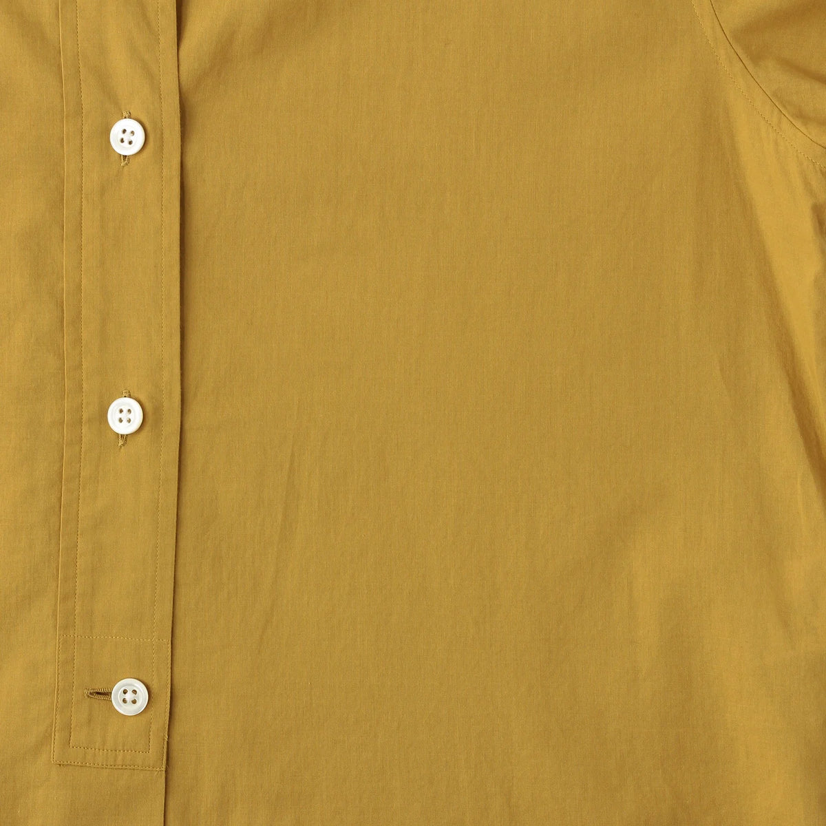 PIECE DYED WASHED COTTON SHIRT