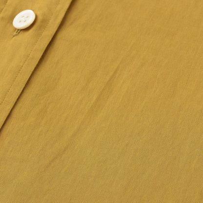 PIECE DYED WASHED COTTON SHIRT