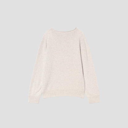 LONG SLEEVE CAST OFF ROLL NECK KNIT