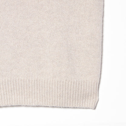 LONG SLEEVE CAST OFF ROLL NECK KNIT