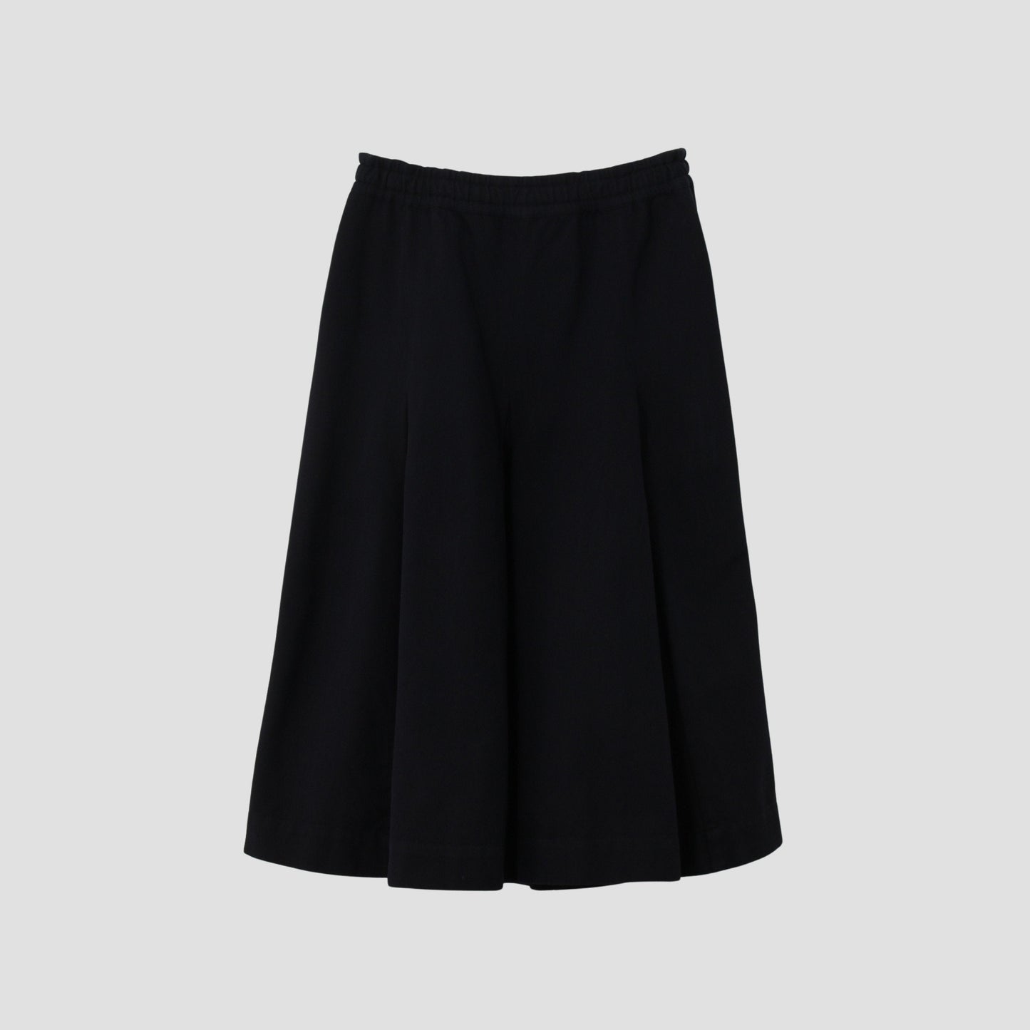 SOFT TWISTED YARN DYE COTTON SKIRT