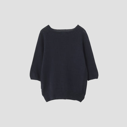 LINEN COTTON JUMPER KNIT