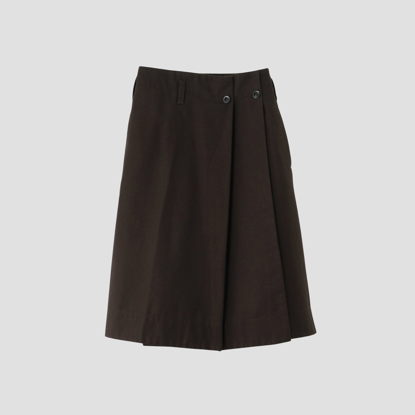 COTTON WOOL DRILL SKIRT
