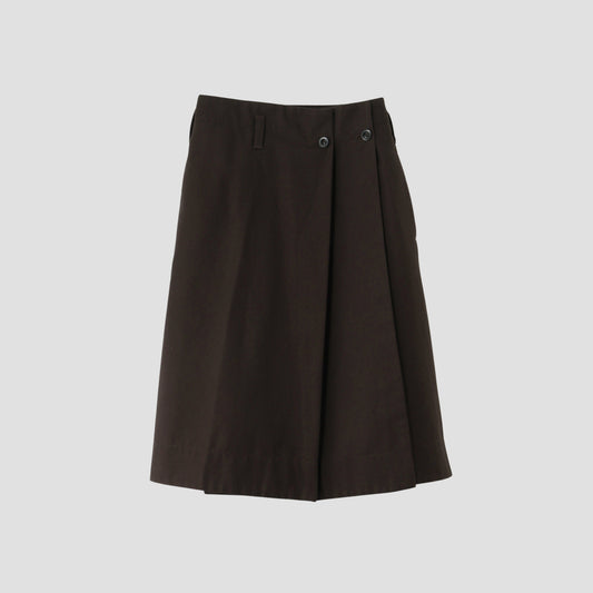 COTTON WOOL DRILL SKIRT