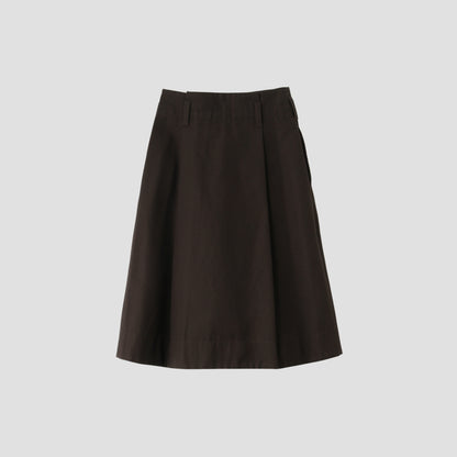 COTTON WOOL DRILL SKIRT