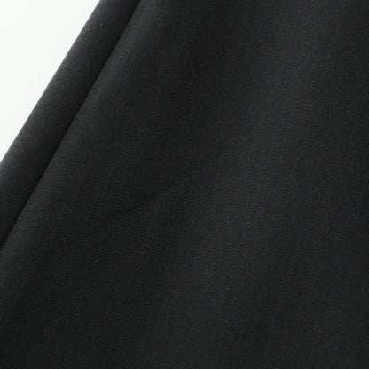 FINE WOOL POPLIN SKIRT