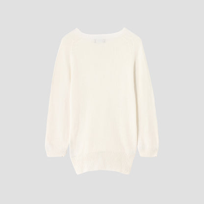 LONG SLEEVE CREW NECK KNIT