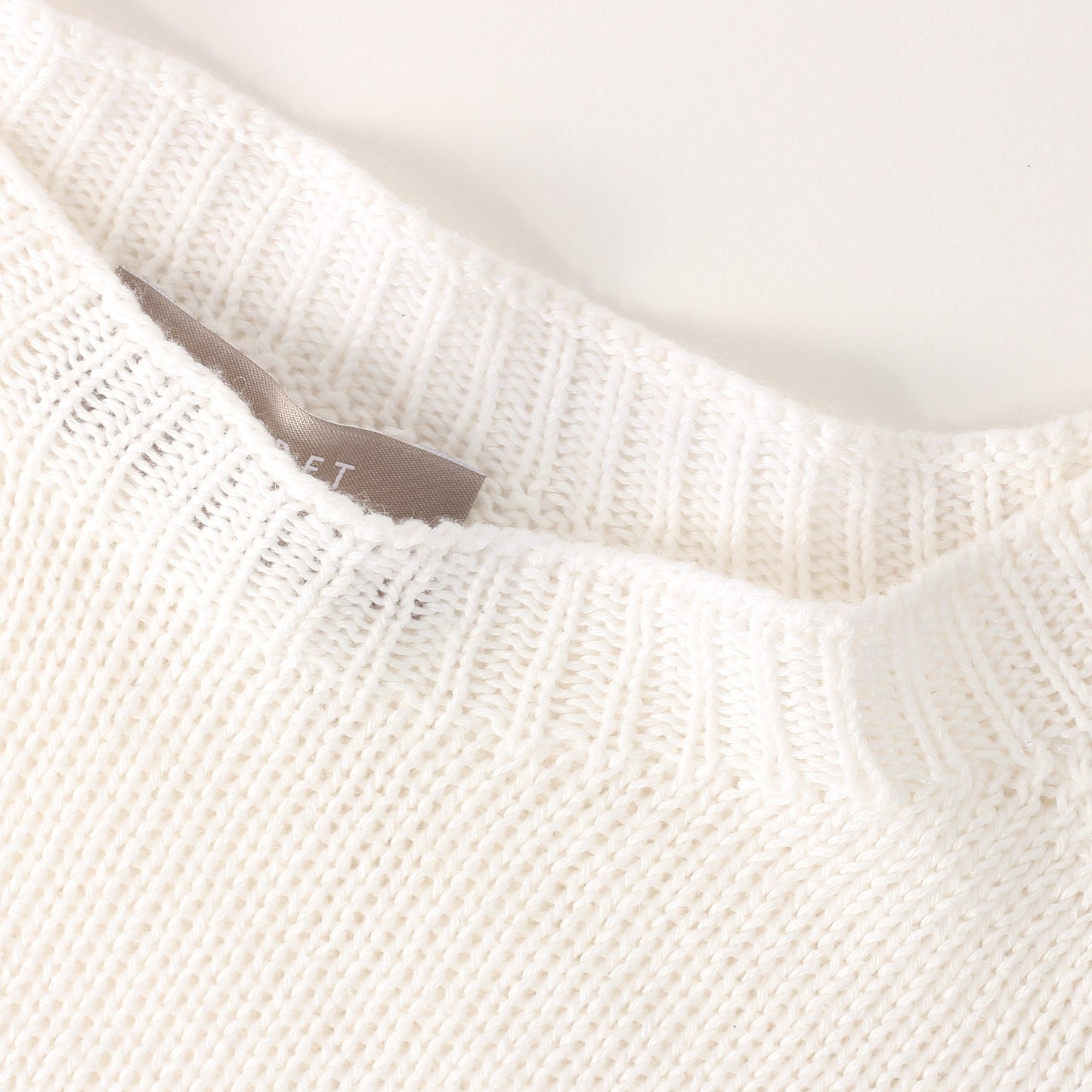 LONG SLEEVE CREW NECK KNIT