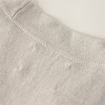 HIGHGAUGE COTTON LINEN KNIT