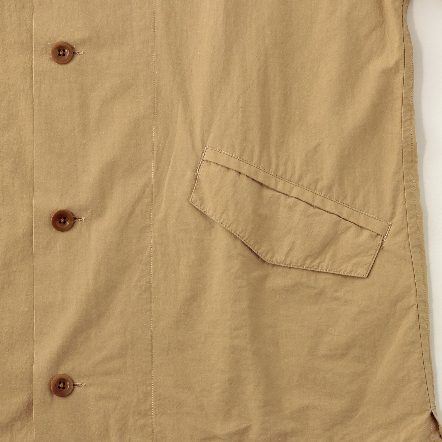 LIGHT COTTON LINEN POPLIN SHIRT