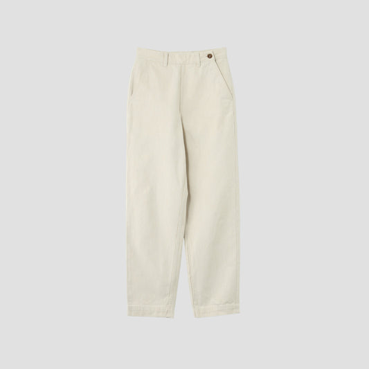 NATURAL DENIM TROUSERS