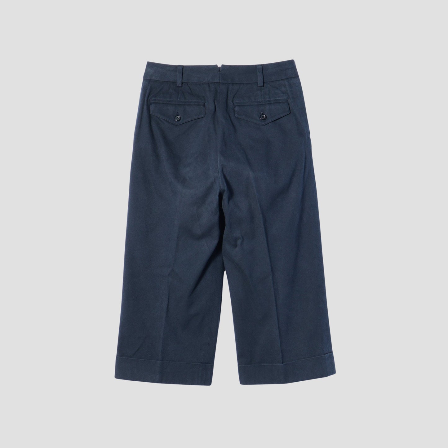 COTTON TWILL TROUSERS