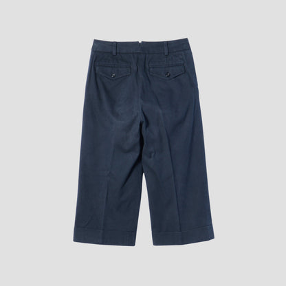 COTTON TWILL TROUSERS