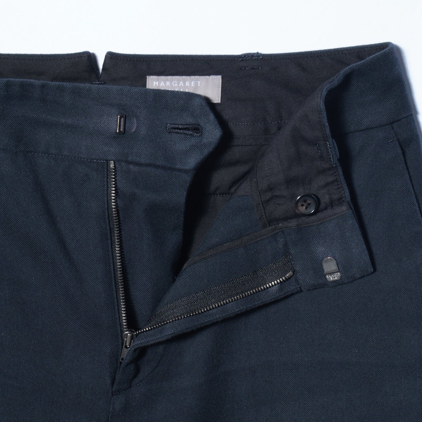 COTTON TWILL TROUSERS
