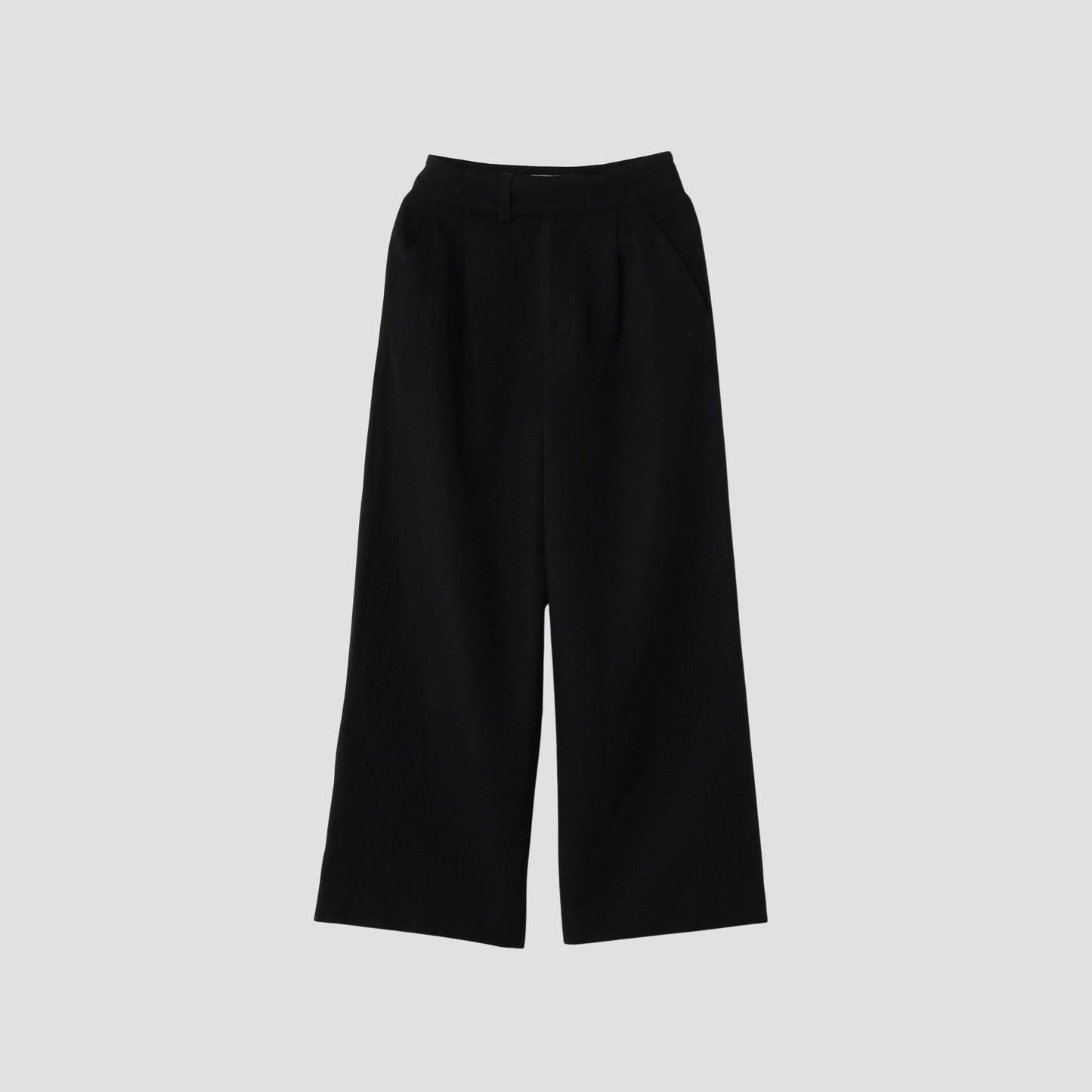 WOOL GABARDINE TROUSERS