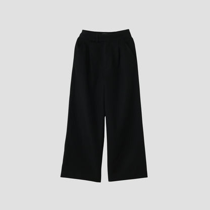 WOOL GABARDINE TROUSERS