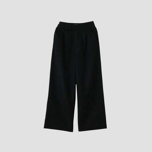 WOOL GABARDINE TROUSERS