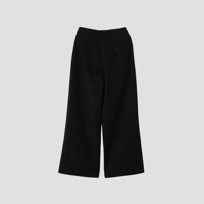 WOOL GABARDINE TROUSERS