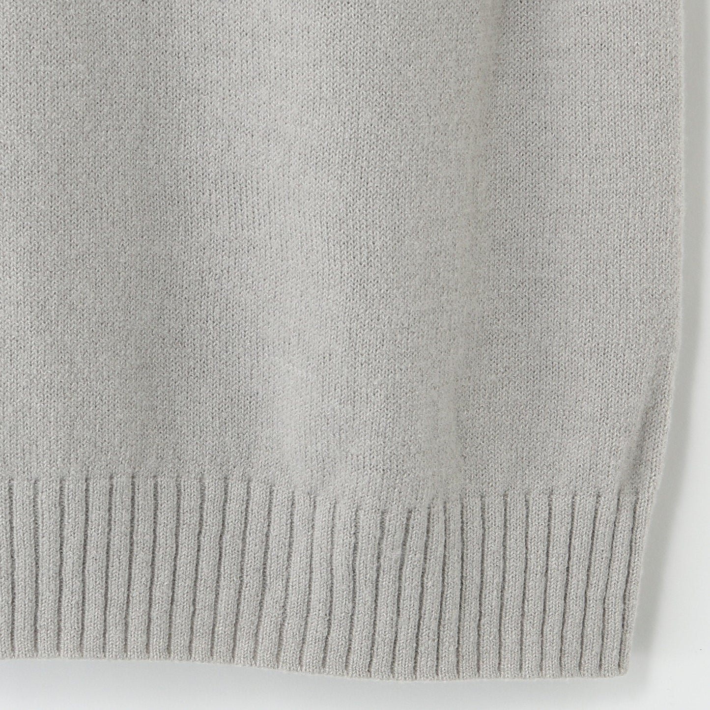 FADED COTTON WOOL KNIT