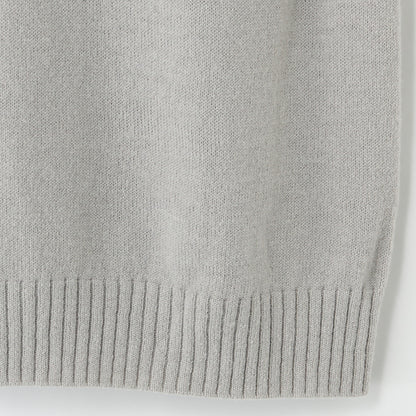 FADED COTTON WOOL KNIT