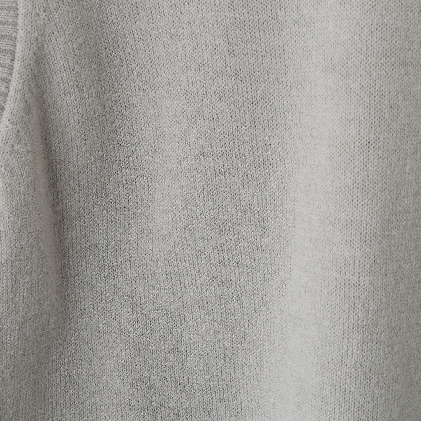 FADED COTTON WOOL KNIT