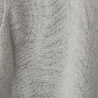 FADED COTTON WOOL KNIT
