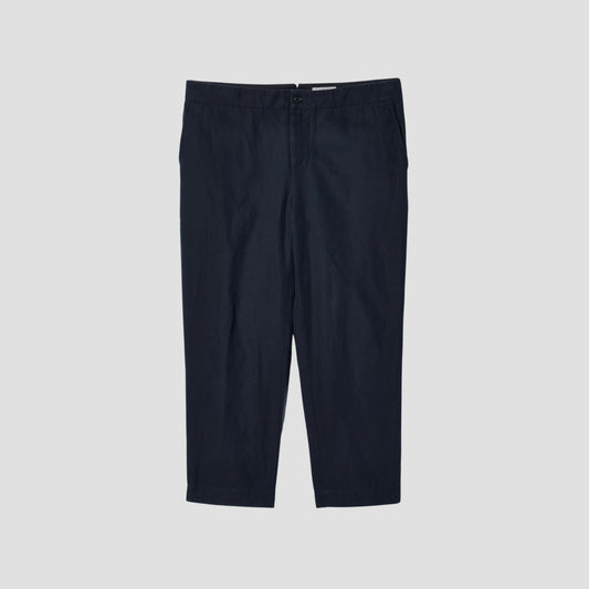 HIGH TWIST COTTON LINEN TROUSERS