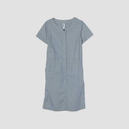 YARN DYE DRY COTTON DRESS