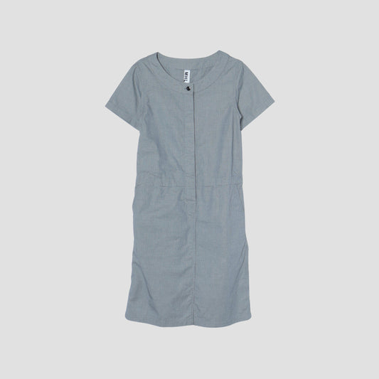 YARN DYE DRY COTTON DRESS