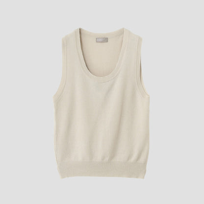 WOOL SLIPOVER KNIT