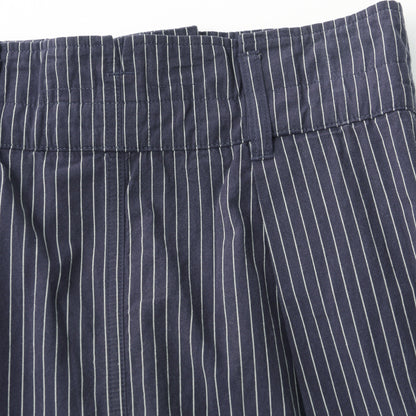 COTTON LINEN STRIPE SKIRT