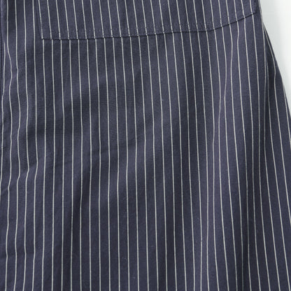COTTON LINEN STRIPE SKIRT