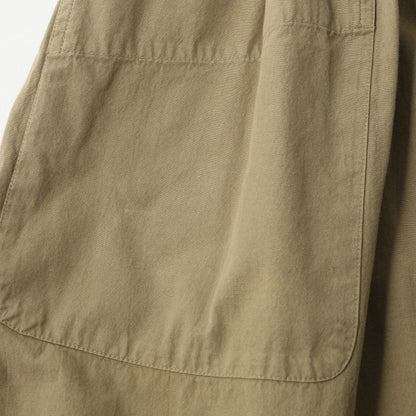 GARMENT DYE VINTAGE POPLIN SKIRT