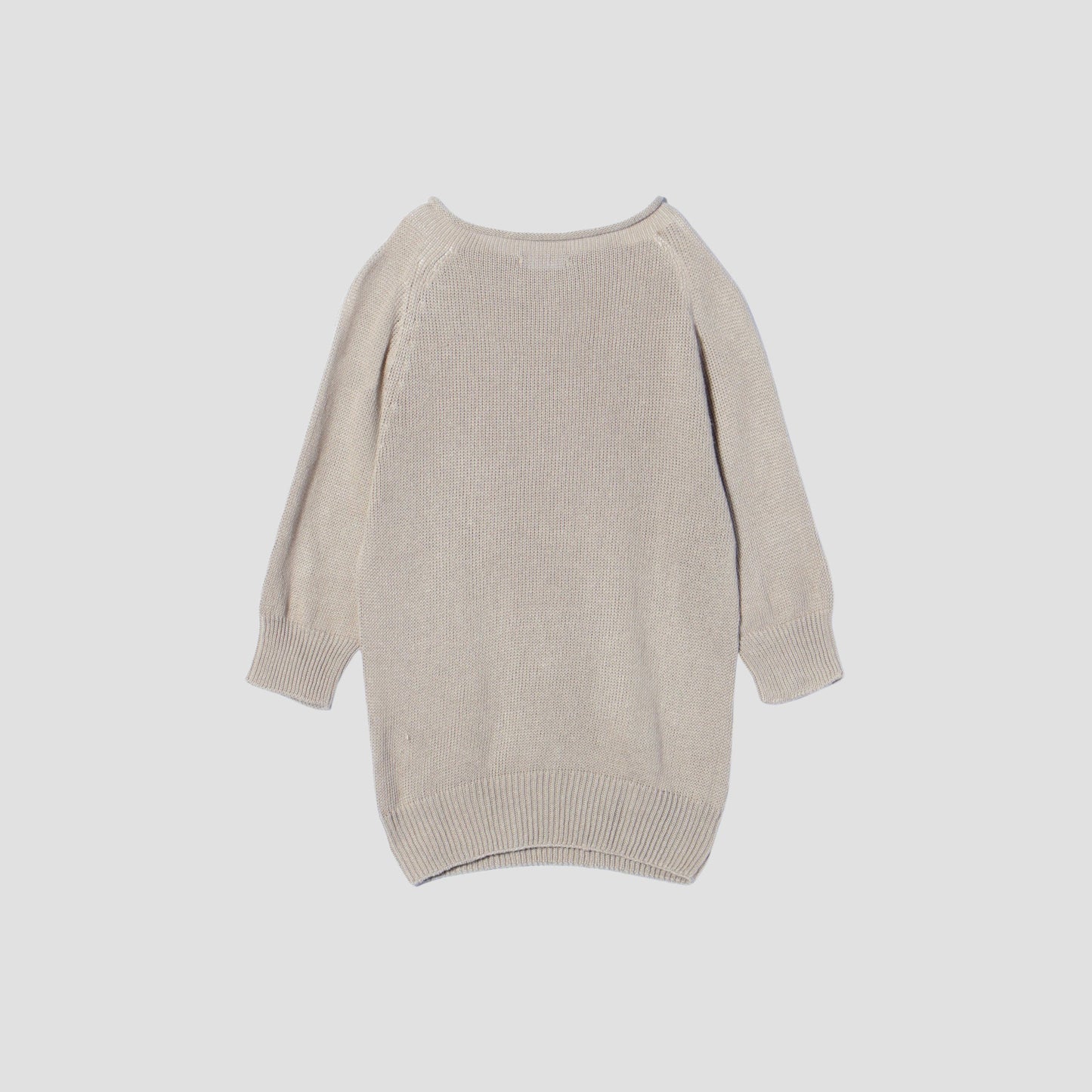 CAST OFF ROLL NECK KNIT