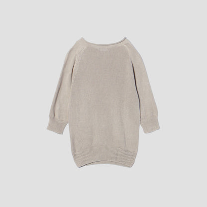 CAST OFF ROLL NECK KNIT