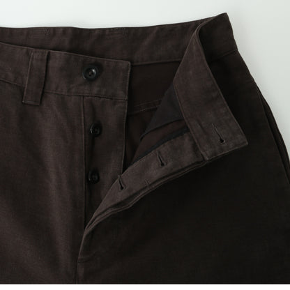 BRUSHED COTTON DRILL TROUSERS