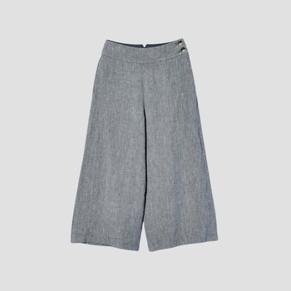 END ON END LINEN TROUSERS
