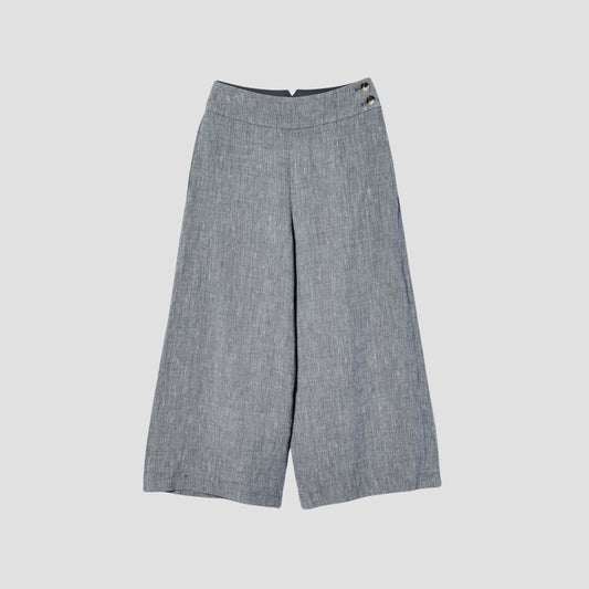 END ON END LINEN TROUSERS